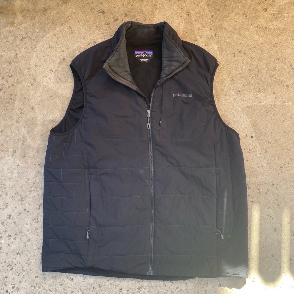 Patagonia Better Sweater Full Zip Knit Fleece Vest Mens XL Black 51884